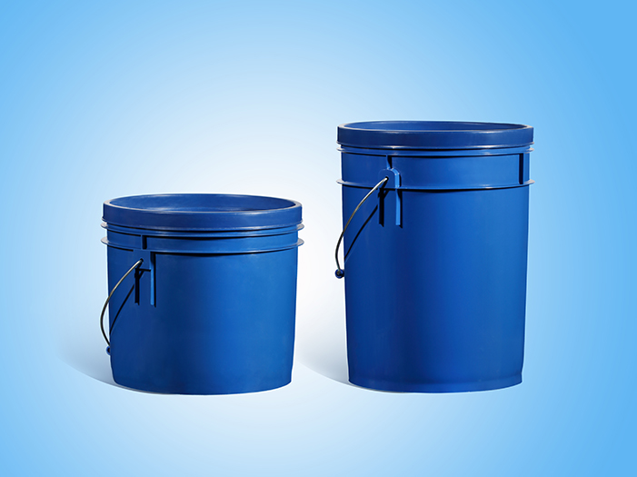 Blue barrels